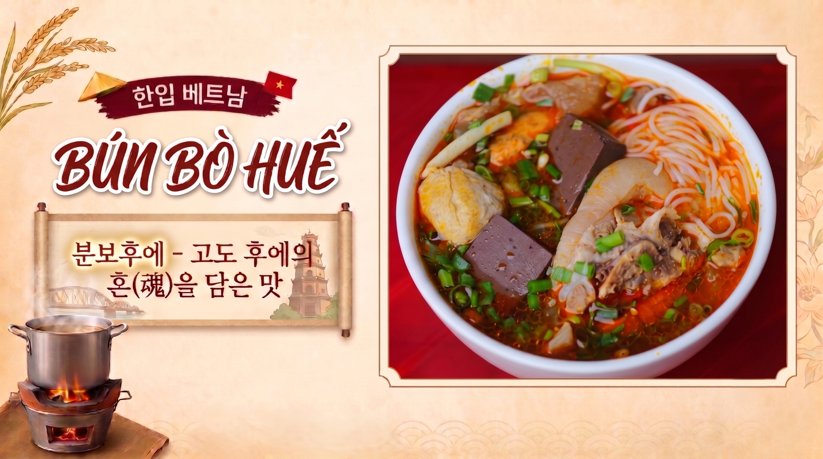 <<'한 입' 베트남>> 6회: 분보후에(Bún Bò Huế) – 고도 후에의 혼(魂)을 담은 맛